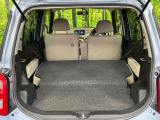 後席を格納すると、これだけの広さが!シーンに合わせたシートアレンジで、大きな荷物も積むことが出来ます♪