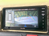 【パノラミックビューモニター】専用のカメラにより、上から見下ろしたような視点で360度クルマの周囲を確認することができます☆死角部分も確認しやすく、狭い場所での切り返しや駐車もスムーズに行えます。