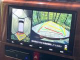 【パノラミックビューモニター】専用のカメラにより、上から見下ろしたような視点で360度クルマの周囲を確認することができます☆死角部分も確認しやすく、狭い場所での切り返しや駐車もスムーズに行えます。