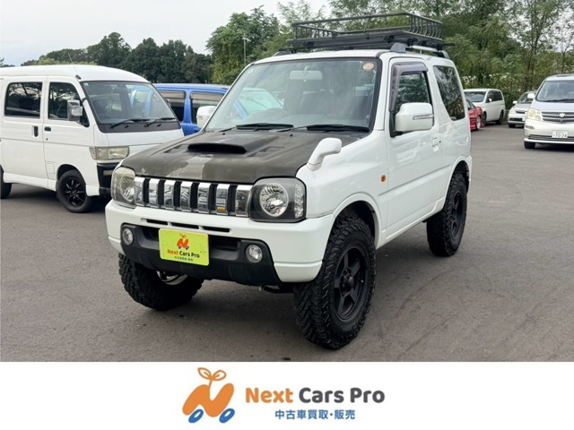 ジムニー ワイルドウインド 4WD 社外ナビ 社外サス ショック