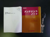 ポケットやバッグに鍵を入れたままで、ドアの施錠・解錠からエンジン始動までがスムーズになり、毎日の乗り降りも楽!取扱説明書にメンテナンスノートありますので、整備履歴ががはっきりと分かり安心です。