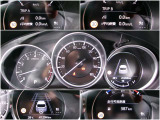 メーター内には、外気温・平均車速・平均燃費・瞬間燃費・走行可能距離のECO情報が表示できる機能があります!
