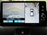 マルチビューカメラを搭載しています。全方位を確認できるので駐車時に便利です。