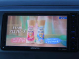ケンウッド製のTVナビ付です。テレビ視聴、DVDビデオ、CD再生等が可能です。Bluetooth機能も付いておりますので、通話やスマートフォンから音楽を楽しめます。バックカメラ付。