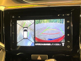 【全方位モニター用カメラ】専用のカメラにより、上から見下ろしたような視点で360度クルマの周囲を確認することができます☆死角部分も確認しやすく、狭い場所での切り返しや駐車もスムーズに行えます。