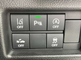 車線逸脱警報)、 エマージェンシーブレーキ、アイドリングストップ、バックソナーブザーOFFスイッチ・フォグランプスイッチ・ヘッドランプレベライザースイッチ・オートスライドドアスイッチ