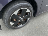 現在のタイヤホイールの状態です。