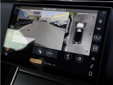 3Dサラウンドカメラを搭載し、車両を上方から見下ろしたような映像など、周囲の状況を視覚的に確認できます。
