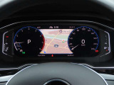 デジタルメータークラスタ「Active Info Display」・メーター内に地図も出せます。