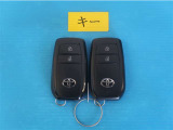 キーを取り出さずにドアを施錠&解錠。車の始動も可能です。