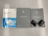 取り扱い説明書・整備手帳・スペアキーが揃っていますので安心です。