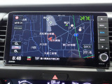 ホンダ純正ナビなのでダッシュボードにスッキリと収まっています。土地勘の無い所でも道に迷わず安心ですね!