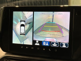 全方位モニターがついています! 車の周囲を360&deg;安全確認できるので、普段の駐車はもちろんの事、縦列駐車や幅寄せの際にも活躍してくれますよ。