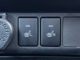 【シートヒーター】スイッチを押すだけで座席がぽかぽかに!車内が温まる前に暖かくなるので快適です。
