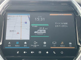 9インチの大画面を「ナビゲーション」「車両情報」「オーディオ」の3つの情報エリアに区分★様々な情報へタッチパネルで簡単アクセス!