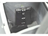 ETC車載器付きです。高速道路の料金所もスムーズに通過できます。