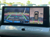 【アラウンドビューモニター】車両周辺をモニターで確認できて、駐車が苦手な人でもスムーズに駐車できます
