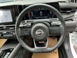 ちょうどいい大きさのハンドルです♪スイスイ運転できますよ♪