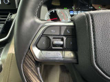 ステアリングスイッチ装備!運転しながら手元でオーディオの操作などができます。