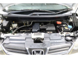 Hondaの技術が詰まったエンジンルーム☆☆☆エンジンルーム室内ともにルームクリーニング済みで清潔です◎快適なドライブをお楽しみください♪♪