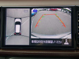 上からの視点で狭い駐車場への駐車などに役立つアラウンドビューモニターです♪
