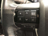 【ステアリングスイッチ】左です。ハンドルから手を離さず、運転に集中したまま手元でオーディオ操作等ができます。