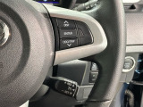 クルーズコントロールを装備しています。高速道路などで一定の速度で走ってくれるので運転が楽ですよ!速度を設定できますので、スピードの出しすぎにも注意できます。