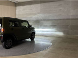 LEDヘッドランプです。十分な明るさを保ちつつも消費電力が少なく、バルブ寿命も長いのが特徴です。瞬時にMAXの光量を発揮するのもLEDならではです。