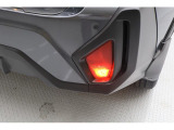 リヤフォグランプ。悪天候時に点灯することで後方や後続車に自車の存在をアピールでき追突被害の回避・軽減につながります