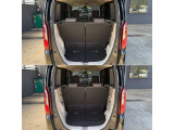 【荷室】後席を前後にスライドさせることによって荷室の空間を調節できます!荷室側からも簡単操作で後席をスライドさせることができ、お荷物の量によって使い分けていただけます♪