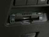 ETC車載器付きです。高速道路の料金所もスムーズに通過できます。