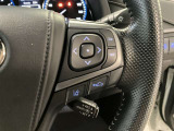 機能選択用のステアリングスイッチ