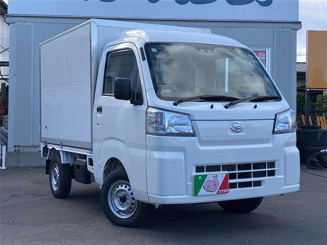 ハイゼットトラック カラーアルミ中温冷凍車 ハイルーフ 4WD
