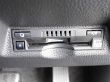 ETC車載器付きです。高速道路の料金所もスムーズに通過できます。