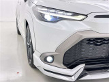 フォグランプ装着車です。暗い夜道の車両前方を明るく照らします