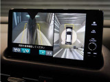 ◆マルチビューカメラシステム◆運転席から見づらい前後左右を、ナビ画面の映像で確認。見通しの悪い交差点や狭い道でのすれ違い、駐車などをサポートします。