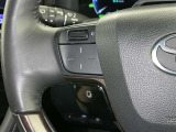 ステアリングスイッチ装備!運転しながら手元でオーディオの操作などができます。