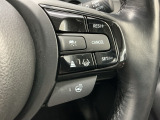 アクセルから足を離しても設定したスピードを保ち走行し、高速道路での疲労軽減に役立つクルーズコントロール、暖房が効くまでの間に手のひらをじんわり暖めてくれるステアリングヒーター付きです!