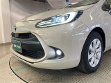 LEDヘッドランプとフロントフォグランプが付いています。