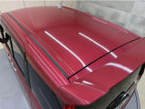 屋根の状態もしっかり確認出来ます。トヨタ中古車「まるごとクリーニング」でピカピカです。