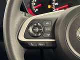 ステアリングスイッチ左側ではオーディオや、ダッシュボード中央のインフォメーションディスプレイの表示切替操作などが出来ます!