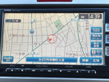 ホンダ純正メモリーナビ付きなので、迷わず目的地まで安心。