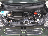 自慢のエンジンはパワードbyHONDAです。精度とバランスにこだわって、低回転からスムースなパワーを発揮します。