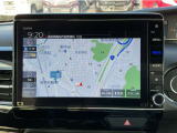 【ナビ】ホンダ純正ナビゲーション装備。最近はスマートフォンの地図機能でも十分ですが、やはりモニターが付いていると直感的に現在地も分かり安心です。
