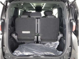 広々としたラゲージスペースを備えています。大きなものや長さのある荷物もしっかりと積み込めます。