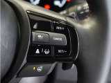 ◆アダプティブクルーズコントロール◆予め設定した車速内でクルマが自動的に加減速。前走車との適切な車間距離を維持しながら追従走行します。【LKAS】車線維持支援システムでステアリング操作を支援。