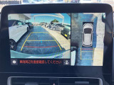 【全周囲モニター】フロント+サイド+バックにカメラが装着されています。車庫入れが苦手な方もこれがあれば安心ですね。