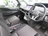 視界が良く運転性の良いフロントシート