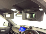 ★【あると便利な装備】運転席・助手席サンバイザー&ミラー+マップランプが装備されています