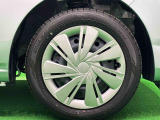 おしゃれは足元から♪純正14インチフルホイールキャップ☆安心のフロントディスクブレーキ。